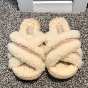 UGG Women's Cozy Cream Slippers